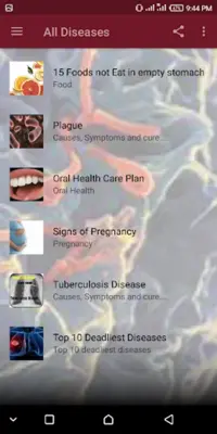 All Diseases android App screenshot 3