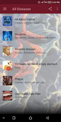 All Diseases android App screenshot 5